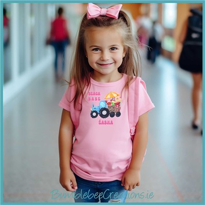 Beach Babe Tshirt : Kids